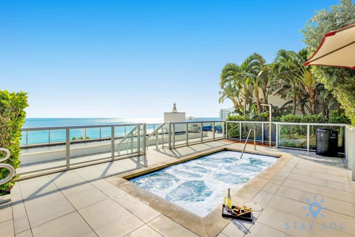 Hollywood Beach - Front Bay View - Amazing Pool Exterior photo